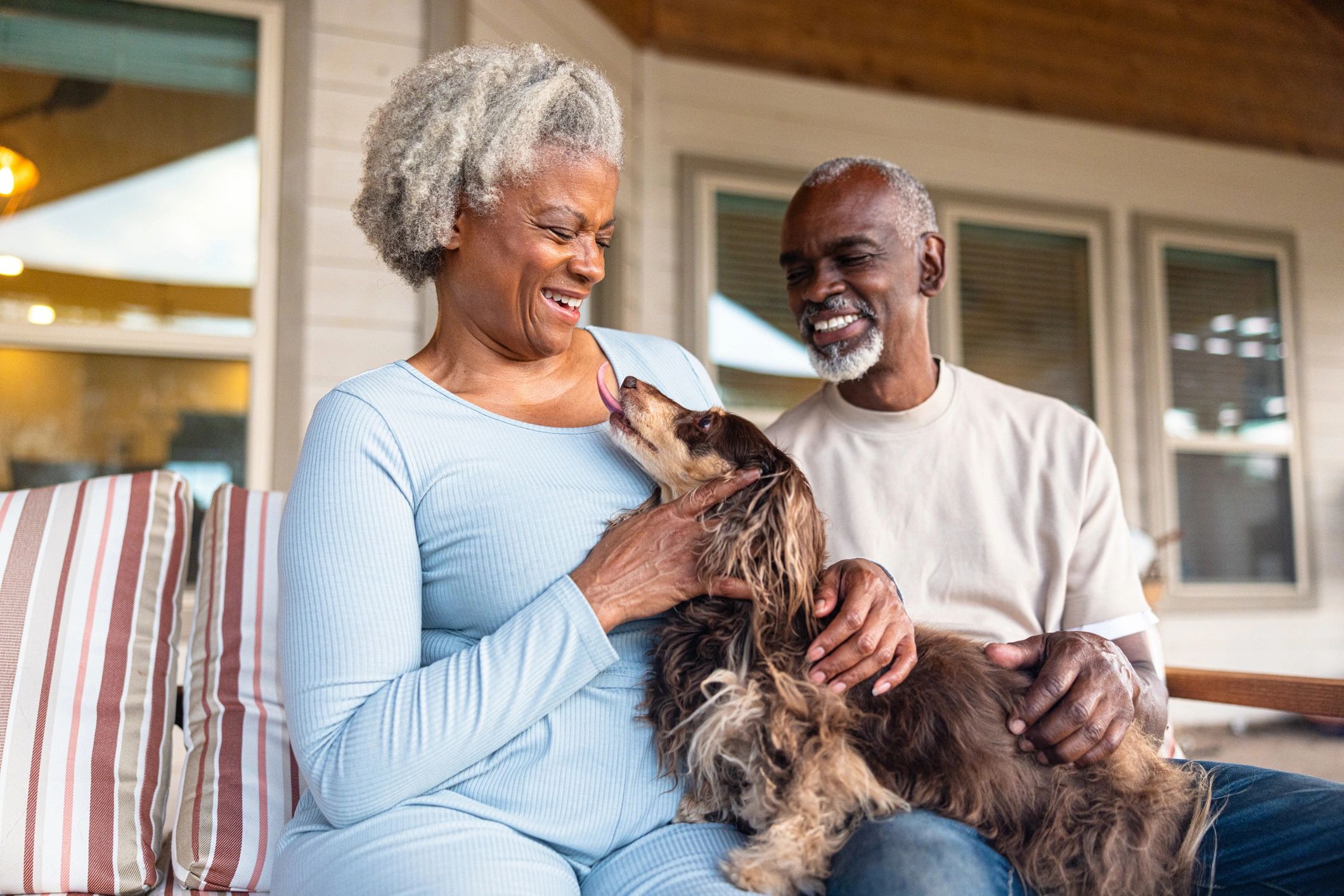senior companionship happy at home